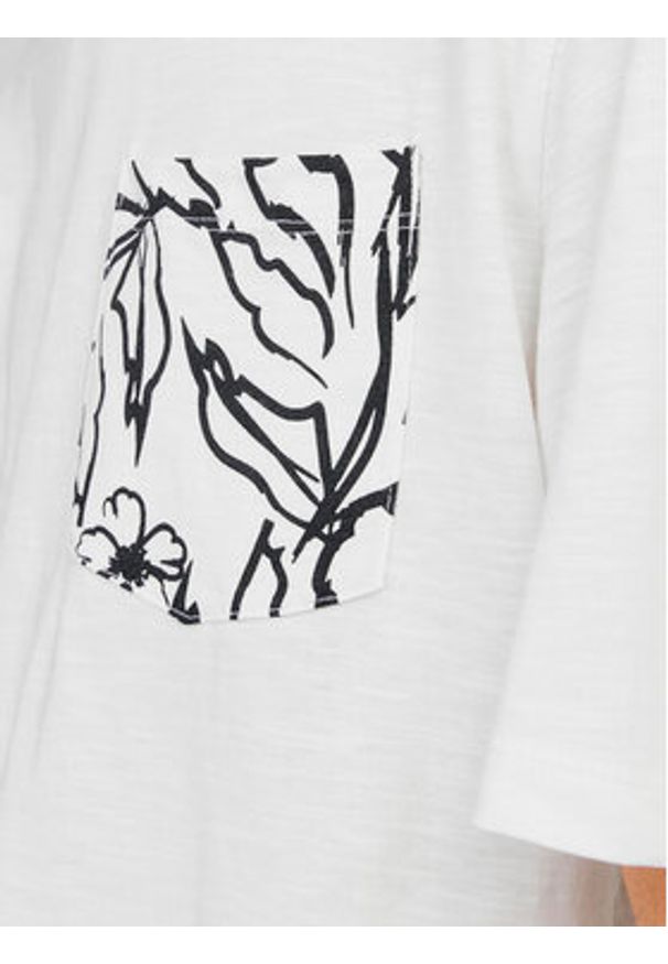 Jack & Jones T-Shirt Lafayette 12250435 Biały Standard Fit. Kolor: biały. Materiał: bawełna