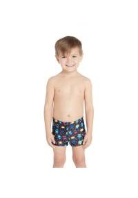 ZOGGS - Zoggs Boys Pixel Monsters Hip Racer - Rozmiar 18 / 1 Rok. Kolor: czarny