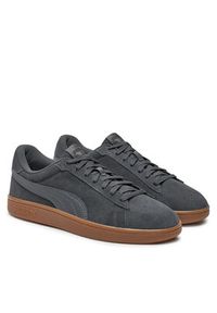 Puma Sneakersy Smash 3.0 390984 16 Czarny. Kolor: czarny. Materiał: zamsz, skóra