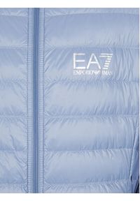 EA7 Emporio Armani Kurtka puchowa 8NPB02 PN29Z 1531 Niebieski Regular Fit. Kolor: niebieski. Materiał: syntetyk, puch