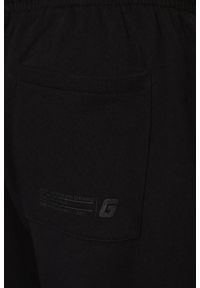 Guess - GUESS Czarne męskie spodnie dresowe Emis, Rozmiar L. Kolor: czarny. Materiał: dresówka #3