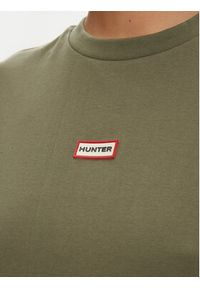 Hunter Sukienka codzienna Carron HARW0055251 Khaki Regular Fit. Okazja: na co dzień. Kolor: brązowy. Materiał: bawełna. Typ sukienki: proste. Styl: casual #3