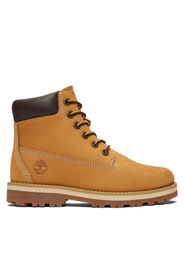 Timberland Trapery Courma Kid Traditional6In TB0A27BB2311 Brązowy. Kolor: brązowy. Materiał: nubuk, skóra