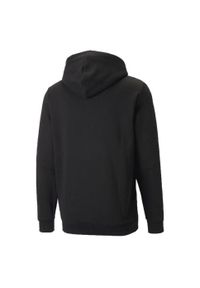 Puma - Męska Bluza Z Kapturem Essential+ Taped Full Zip. Typ kołnierza: kaptur. Kolor: czarny