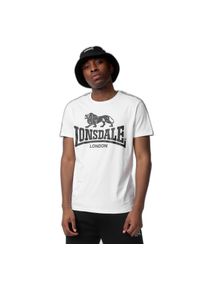 Koszulka Lonsdale Sheviock. Kolor: biały. Wzór: nadruk #1