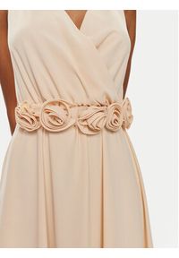 Rinascimento Sukienka wieczorowa CFC0119070003 Beżowy Regular Fit. Kolor: beżowy. Materiał: syntetyk. Styl: wizytowy #5