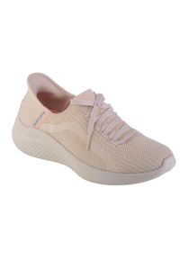 skechers - Buty do chodzenia damskie Skechers Slipins Ultra Flex 30 Brilliant. Zapięcie: sznurówki. Kolor: beżowy. Materiał: tkanina, materiał, syntetyk. Szerokość cholewki: normalna. Model: Skechers Sport. Sport: turystyka piesza #1