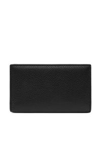Calvin Klein Portfel Emblem Hw Pebble Snap Cardholder LV04F1127G Czarny. Kolor: czarny. Materiał: skóra #3