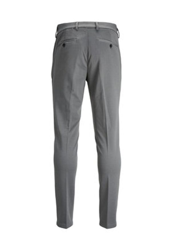 Jack & Jones - Jack&Jones Chinosy Marco 12173623 Szary Slim Fit. Kolor: szary. Materiał: syntetyk