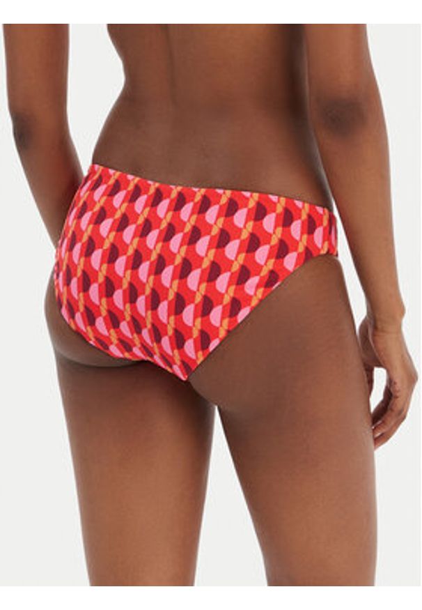 Seafolly Dół od bikini Sorrento 40426-277 Pomarańczowy. Kolor: pomarańczowy. Materiał: syntetyk