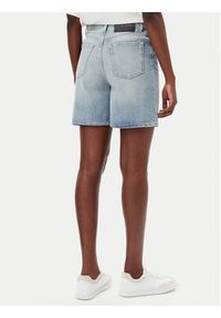 Hugo - HUGO Szorty jeansowe Gelita 50538863 Niebieski Relaxed Fit. Kolor: niebieski. Materiał: bawełna