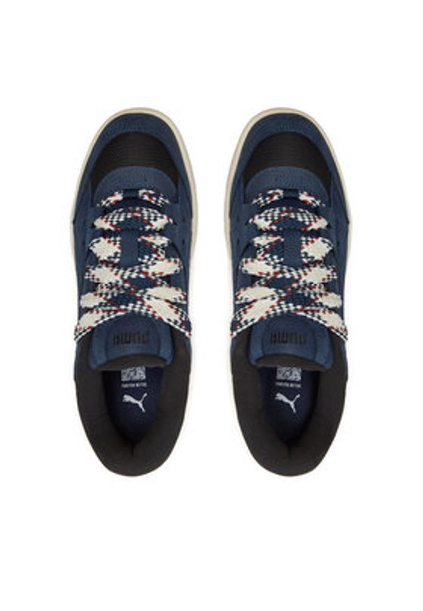 Puma Sneakersy 180 Lace Interest 398415 02 Granatowy. Kolor: niebieski. Materiał: skóra