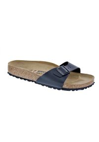 Klapki damskie Birkenstock 040793. Kolor: czarny. Materiał: materiał, syntetyk