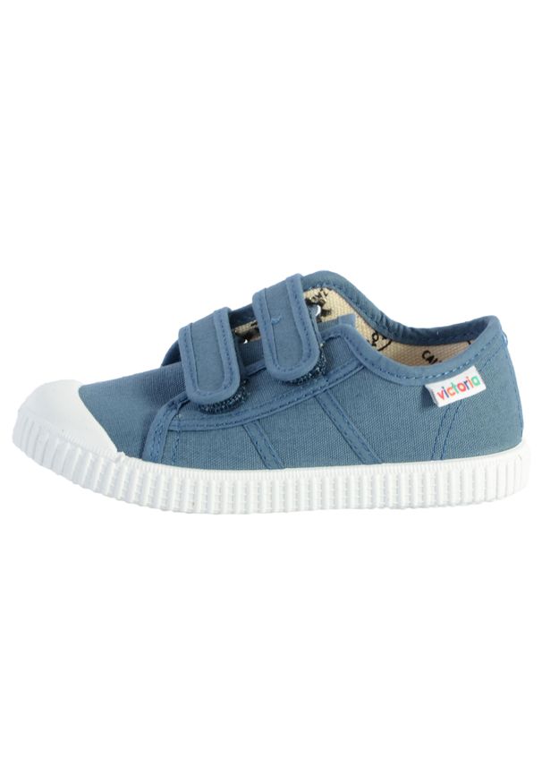 VICTORIA - Buty tenisówki dziecięce Victoria. Kolor: niebieski. Materiał: tkanina
