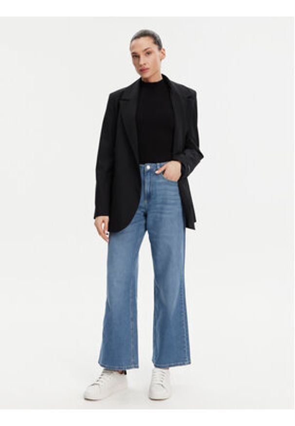 Tom Tailor Jeansy 1043509 Niebieski Wide Leg. Kolor: niebieski