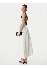 Marella Sukienka koktajlowa Sapore 2613221113 Écru Regular Fit. Materiał: syntetyk. Styl: wizytowy #4