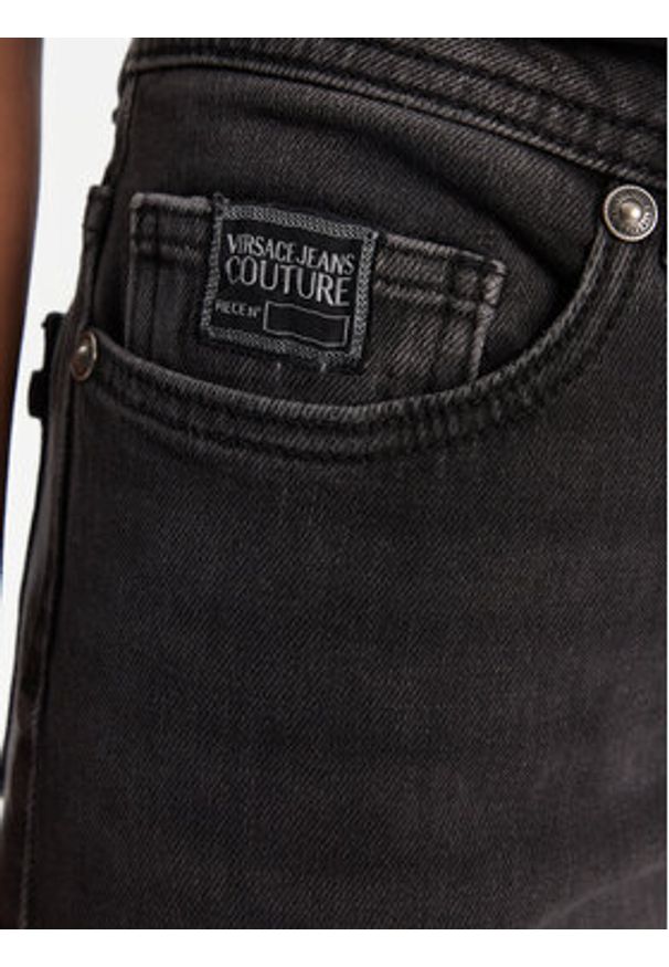 Versace Jeans Couture Jeansy 79HAB581 CDWRC Czarny Regular Fit. Kolor: czarny
