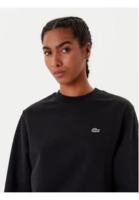 Lacoste Bluza SF5270 Czarny Regular Fit. Kolor: czarny. Materiał: bawełna