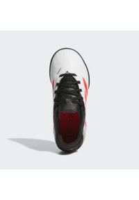 Adidas - Buty Copa Pure 3 League TF Kids. Kolor: biały, czerwony, wielokolorowy, czarny. Materiał: materiał