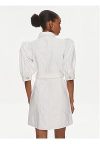 Custommade Sukienka jeansowa Karly 999448456 Biały Regular Fit. Kolor: biały. Materiał: bawełna