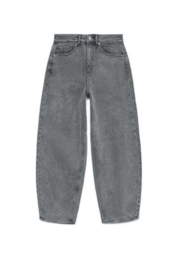 Vero Moda Jeansy Billie 10336831 Szary Loose Fit. Kolor: szary
