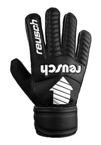 Rękawice bramkarskie dla dzieci Reusch Legacy Arrow Solid piłkarskie treningowe. Kolor: czarny. Sport: piłka nożna