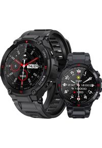 Smartwatch Microwear SG-Gadgets 27 Series T-Rex Czarny. Rodzaj zegarka: smartwatch. Kolor: czarny #1