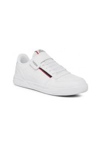Buty do chodzenia dla dzieci Kappa Marabu II. Zapięcie: rzepy. Kolor: biały, czerwony, wielokolorowy. Materiał: materiał, syntetyk, tkanina. Szerokość cholewki: normalna. Sport: turystyka piesza