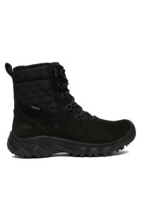 keen - Keen Śniegowce Greta II Waterproof 1031168 Czarny. Kolor: czarny. Materiał: nubuk, skóra