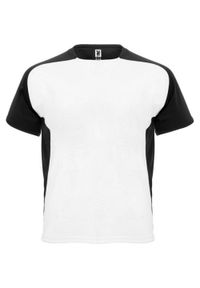 ROLY - Koszulka Sportowa Unisex Dla Dorosłych Bugatti. Kolor: biały, wielokolorowy, czarny