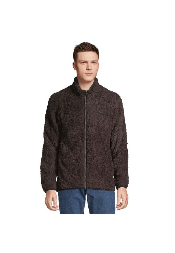 SOL'S - Bluza Polarowa Unisex Dla Dorosłych Z Zamkiem Błyskawicznym. Kolor: szary, wielokolorowy, brązowy. Materiał: polar. Sezon: zima. Styl: sportowy