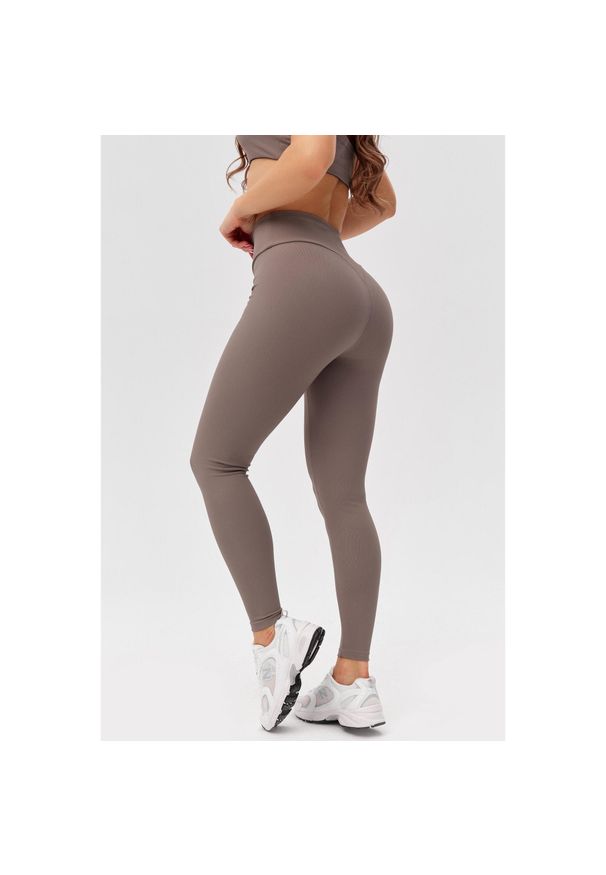ROUGH RADICAL - Damskie legginsy sportowe fitness Rough Radical Wellness Long. Kolor: szary. Sport: fitness