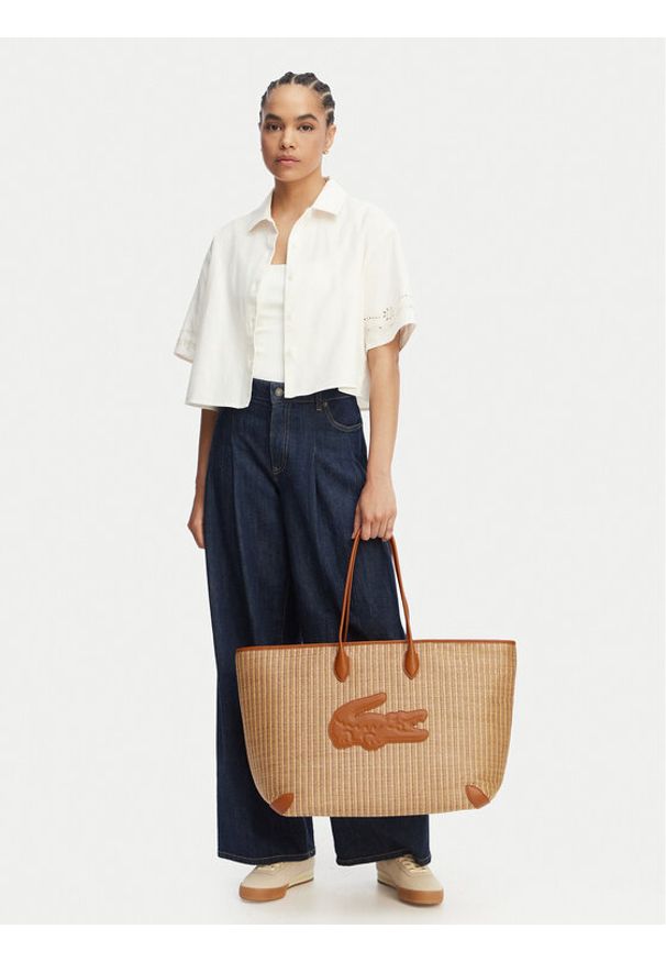 Lacoste Torebka NF5247PB Niebieski. Kolor: niebieski