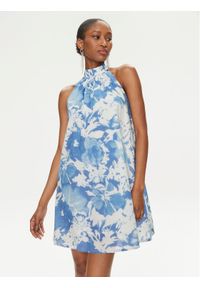 Gaudi Sukienka letnia 411FD15038 Niebieski Regular Fit. Kolor: niebieski. Materiał: bawełna. Sezon: lato #1