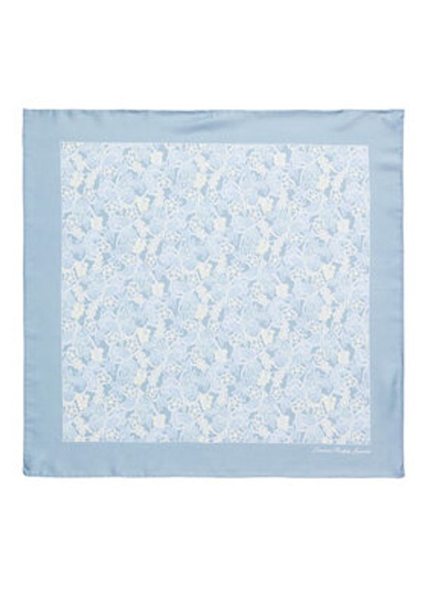 Lauren Ralph Lauren - LAUREN RALPH LAUREN Chusta 454P14497002 Błękitny. Kolor: niebieski. Materiał: jedwab