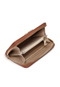 Guess Duży Portfel Damski Laurel SWVC85 00140 Brązowy. Kolor: brązowy. Materiał: skóra