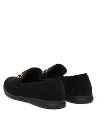 DeeZee Loafersy 13-1120-3 Czarny. Kolor: czarny. Materiał: materiał