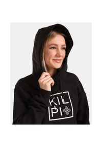 Bluza damska z kapturem Kilpi Niky. Typ kołnierza: kaptur. Kolor: czarny #2