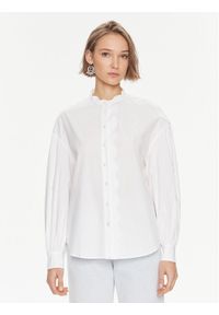 TwinSet - TWINSET Koszula 241TP2080 Biały Relaxed Fit. Kolor: biały. Materiał: bawełna