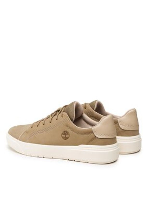 Timberland Sneakersy Seneca Bay Oxford TB0A5TY5DR01 Beżowy. Kolor: beżowy. Materiał: skóra