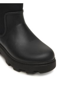 TOMMY HILFIGER - Tommy Hilfiger Kalosze Flag Long Warm Lining FW0FW08973 Czarny. Kolor: czarny. Materiał: materiał #6