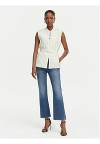 Guess Bezrękawnik W6GL01 W1400 Biały Regular Fit. Kolor: biały. Materiał: syntetyk. Długość rękawa: bez rękawów #3