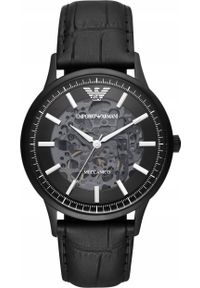 Zegarek Emporio Armani Zegarek męski EMPORIO ARMANI SKELETON AUTOMATIC AR60042 (zi055c) #1