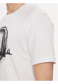 BOSS - Boss T-Shirt 50506372 Biały Regular Fit. Kolor: biały. Materiał: bawełna #5