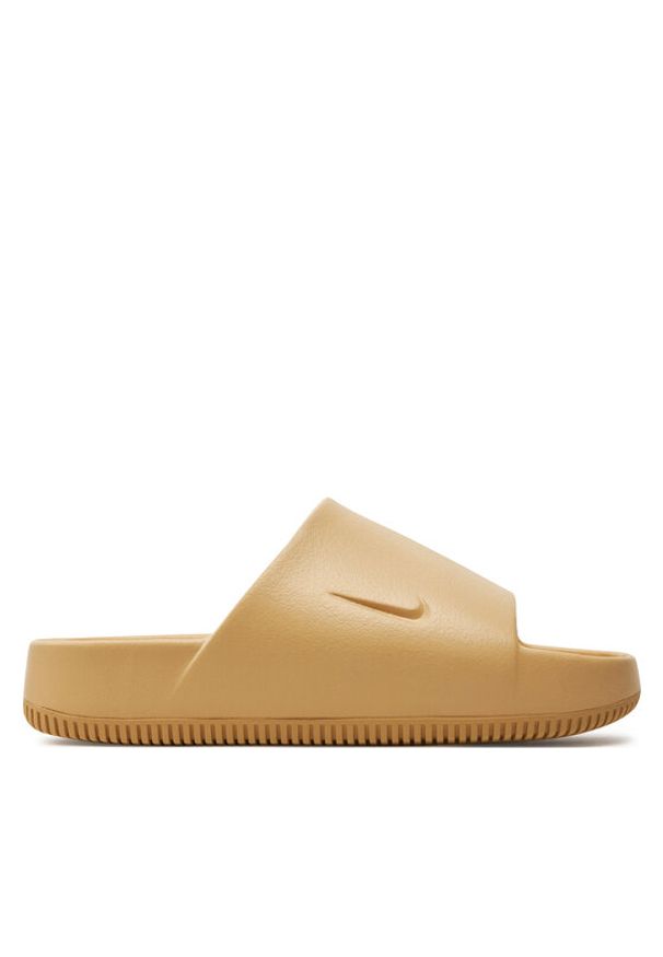 Nike Klapki Calm Slide DX4816 200 Beżowy. Kolor: beżowy