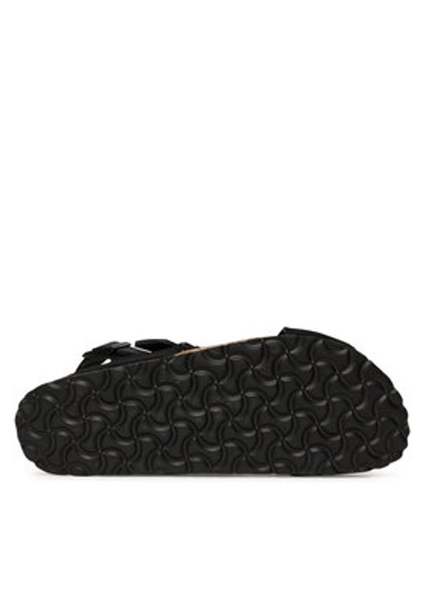 Birkenstock Sandały Tulum SFB 1029779 Czarny. Kolor: czarny. Materiał: zamsz, skóra