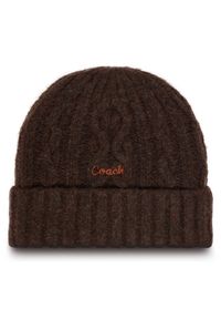 Czapka Coach. Kolor: brązowy #1