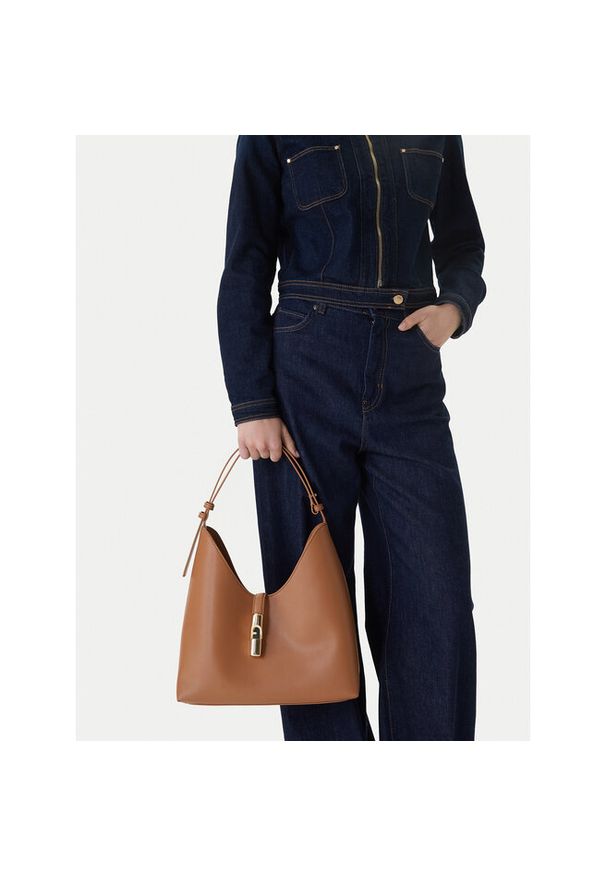 Torebka Furla. Kolor: brązowy