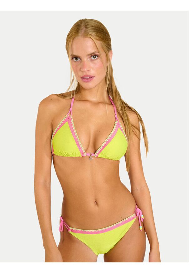 Banana Moon Bikini Blucostora Shin LGV07 Żółty. Kolor: żółty. Materiał: syntetyk