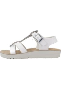 Sandały Geox Model J Sandal Costarei Gi Kolor Biały. Kolor: biały. Materiał: syntetyk, tkanina. Sezon: lato